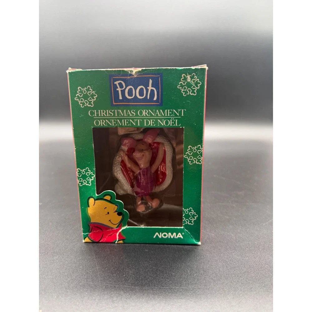 Disney NOMA Winnie the Pooh Piglet‎ Christmas Ornament Vintage Holiday Decor